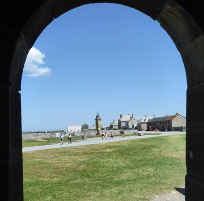 Postern gate Fortress of Louisbourg
