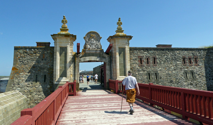 Dauphin Gate Fortress of Louisbourg