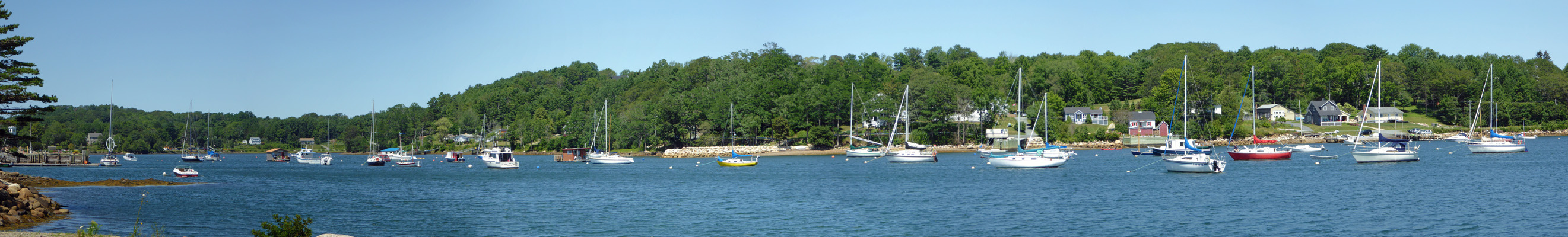 Mahone Bay anchorage Nova Scotia