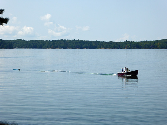 Learning to water ski