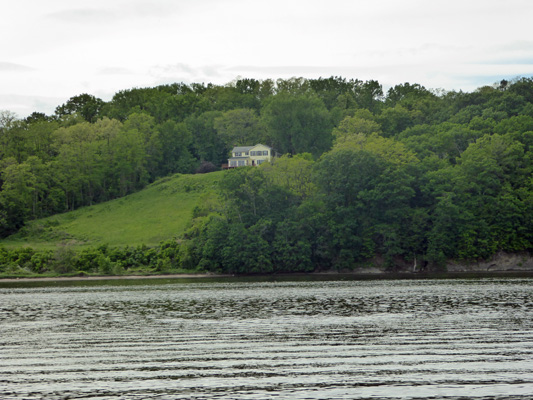 House along Hudson River