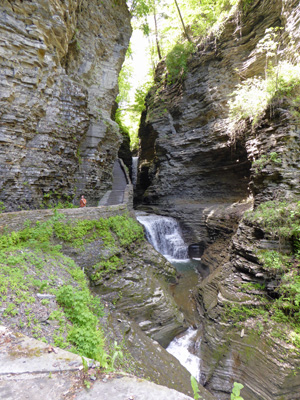 Watkins Glen waterfalls