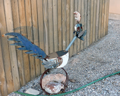 Roadrunner sculpture The Ranch SKP Park