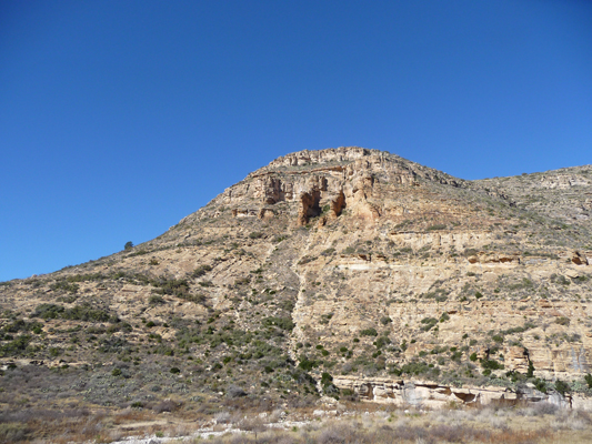 Hill near Sitting Bull Falls NM
