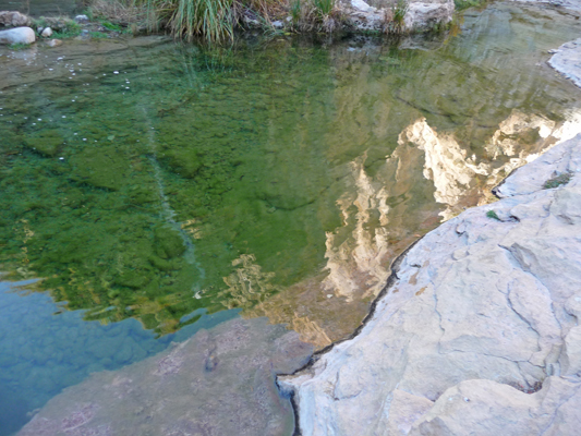 Sitting Bull Falls pool