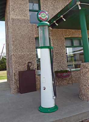 Magnolia gas pump