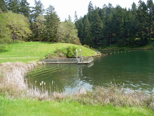 East boat ramp Cooper Creek Reservoir 