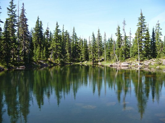 Sharf Lake near Olallie Lake OR