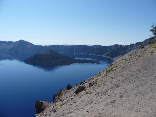 Crater Lake with Wizard Island