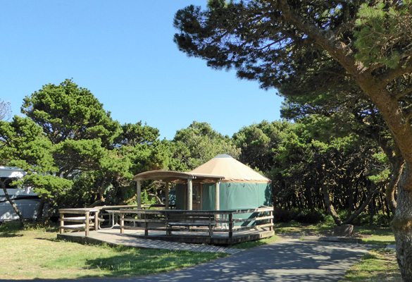 Nehalem Bay SP Yurt