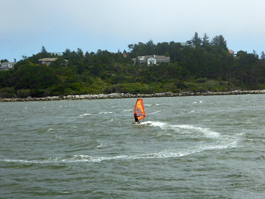 Windsurfer South Jetty Florence OR