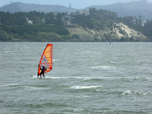 Windsurfer South Jetty Florence OR