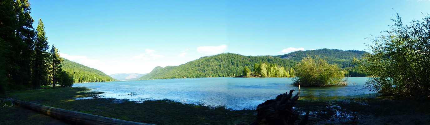 Rimrock Lake from Indian Creek Campground