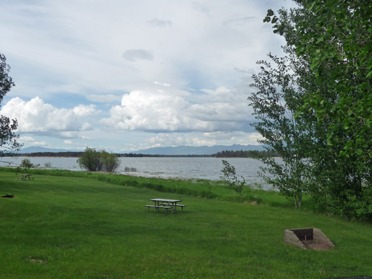 Lake Cascade Buttercup Host Site view
