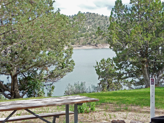 Prineville SP campground view