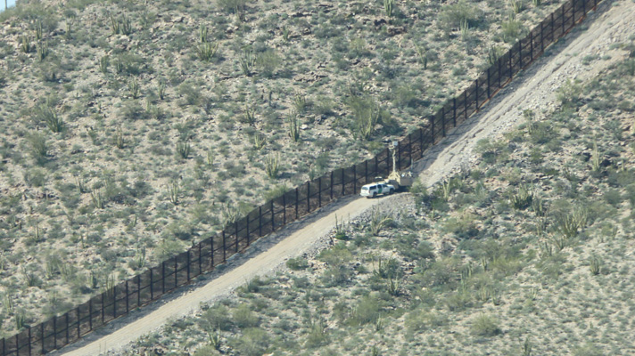 Border Fence Organ Pipe Cactus NM