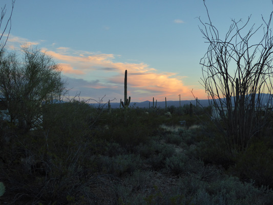 Sunset Gilbert Ray Campground Tucson