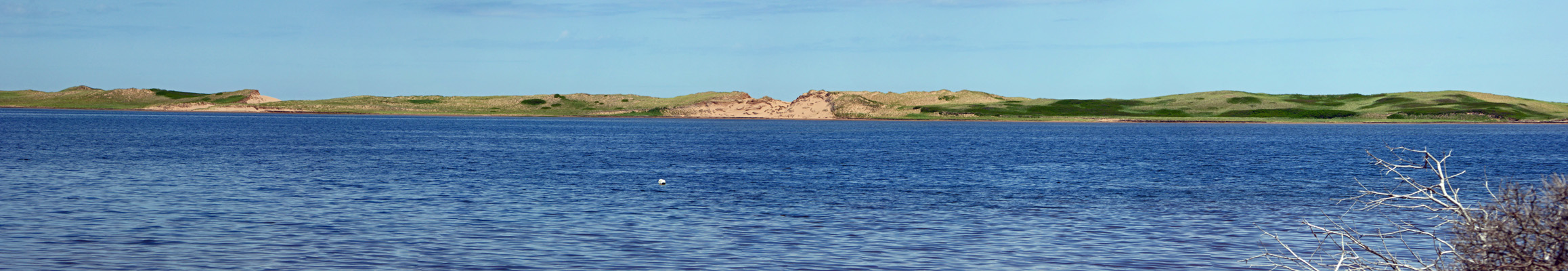 Sand dunes New London Bay PEI