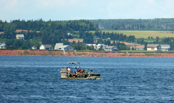 Fishing boat New London Bay PEI