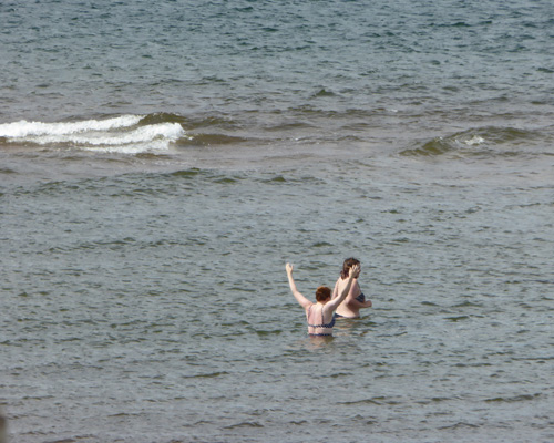 Swimmers Dalvay Beach PEI