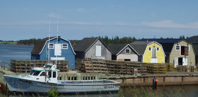 Southwest River wharf PEI