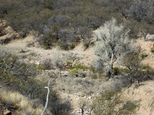 Spillway from Patagonia Lake