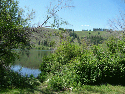 View from campsite Pearrgyin State Park