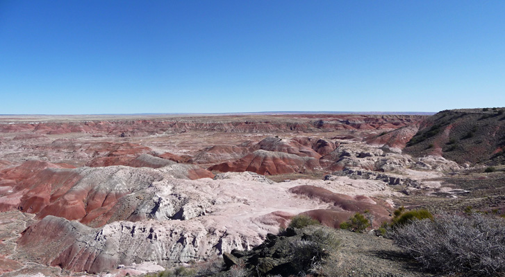 Kachina Point viewpoint Petrified Forest