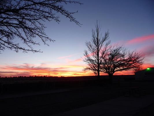 Sunset Holbrook AZ