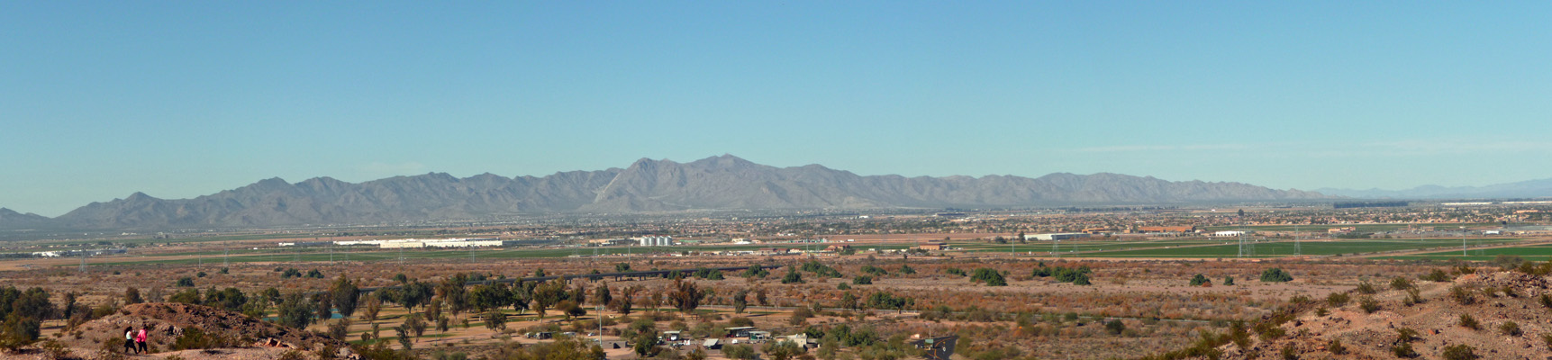 Phoenix from Estrella Mountain Regional Park