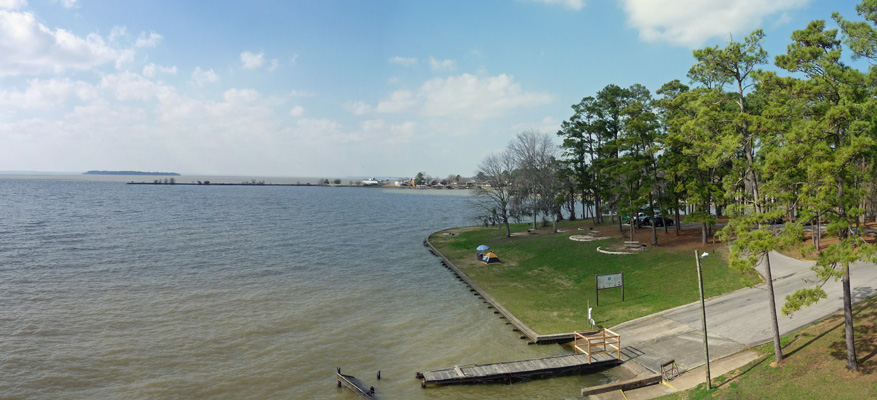 Lake Livingston Panorama