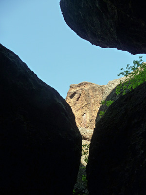 Inside Bear Gulch Talus Cave Pinnacles NP