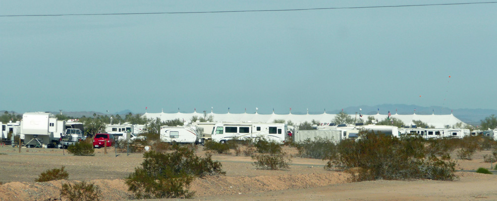 Big Tent Quartzsite AZ