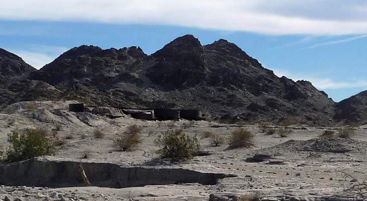 Cyanide Vats Tumco Mine CA