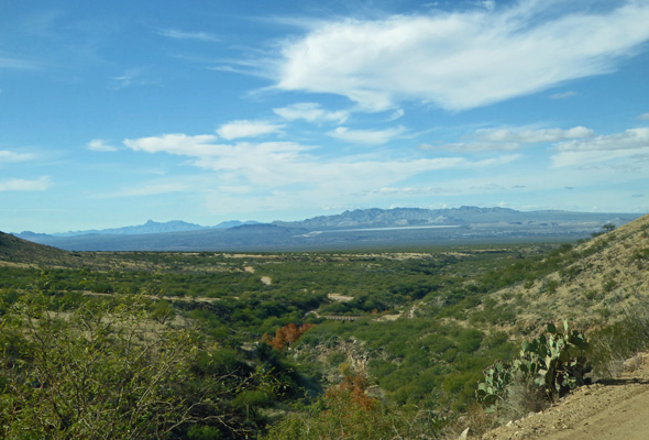 Green Valley from Hwy 62