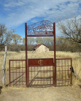 Heritage Trail sign