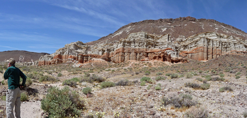 Hagen Canyon panorama Red Rock SP CA