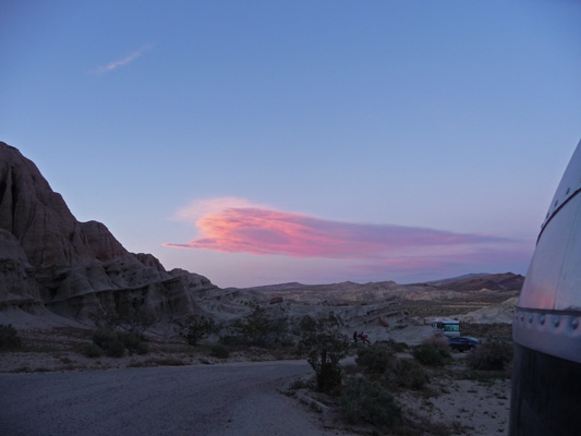 Sunset at Red Rock SP CA