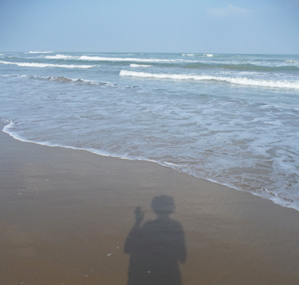 Shadow selfie South Padre Island