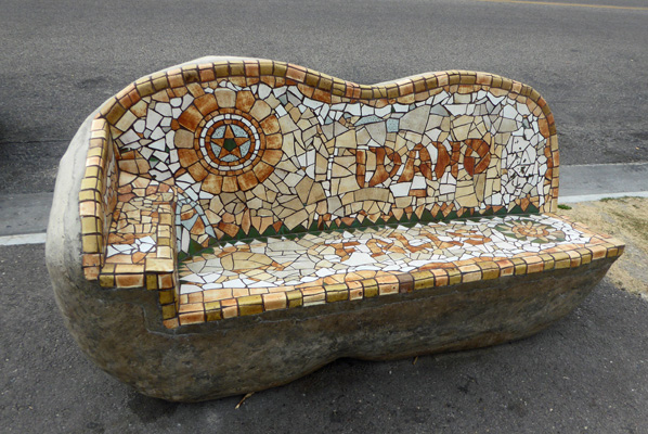 Mosaic Idaho Falls bench