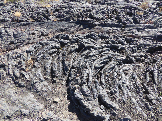pahoehoe lava