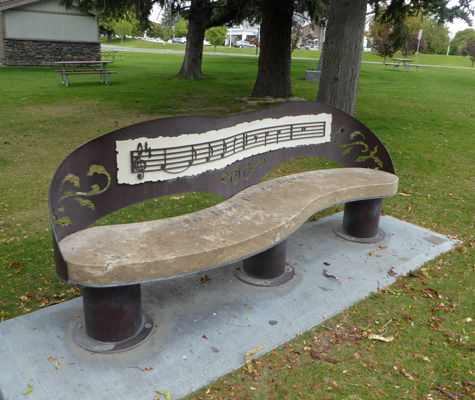 musical bench