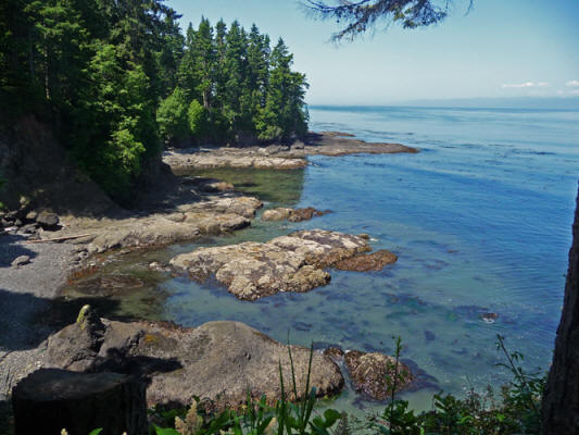 View from Salt Creek Campground overlook