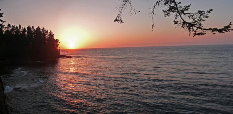 Sunset Salt Creek Campground