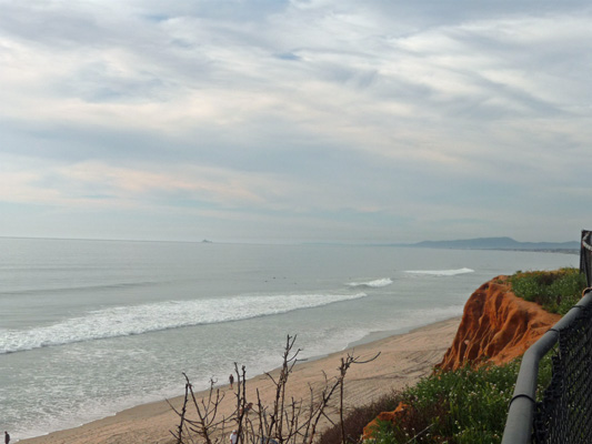 South Carlsbad Beach Campground view