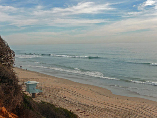 South Carlsbad Beach Campground view