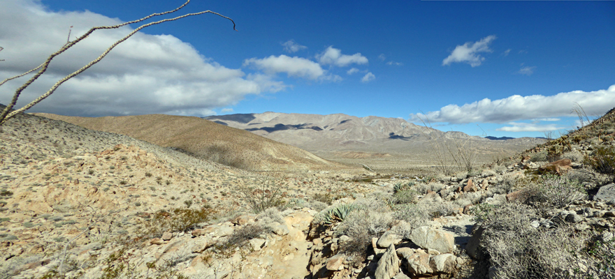 Moonlight Canyon Trail view