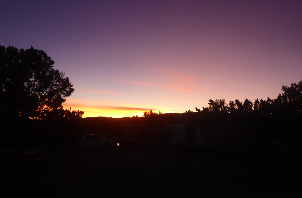 Sunset Santa Fe
