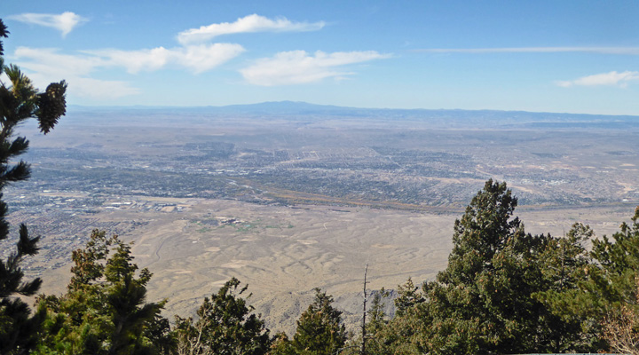 Albuquerque from Sandia Crest