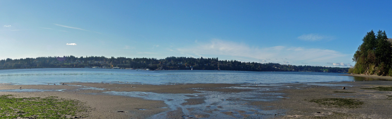 View northwest across Bud Inlet WA